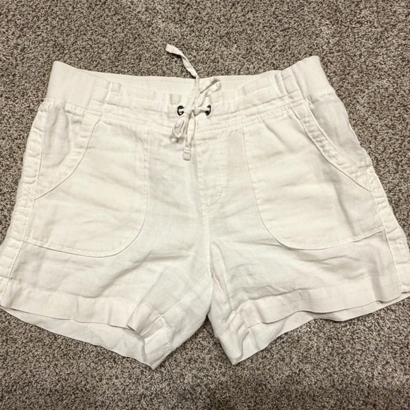 Athleta Pants - Athleta Women's White Cargo Shorts